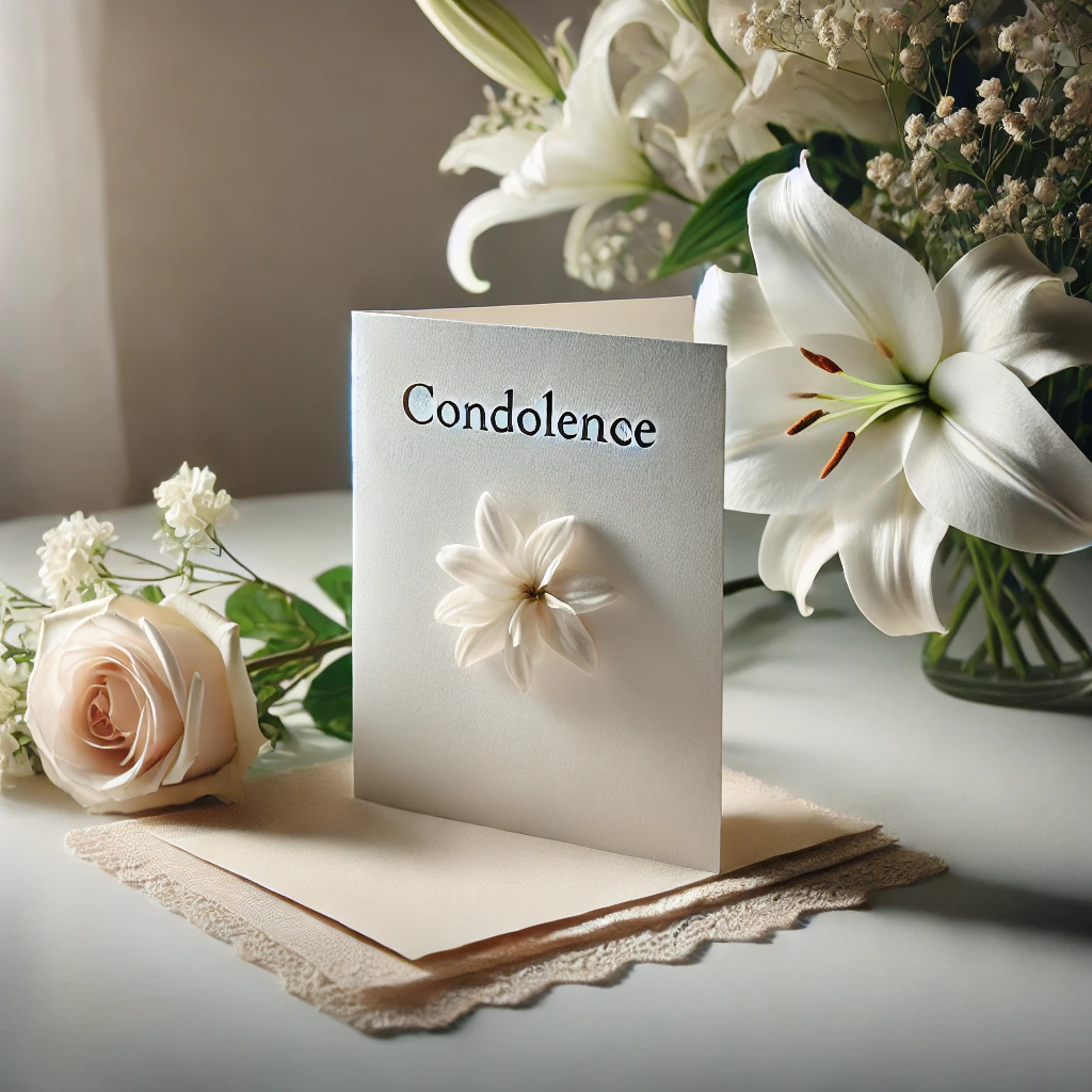 message condolence